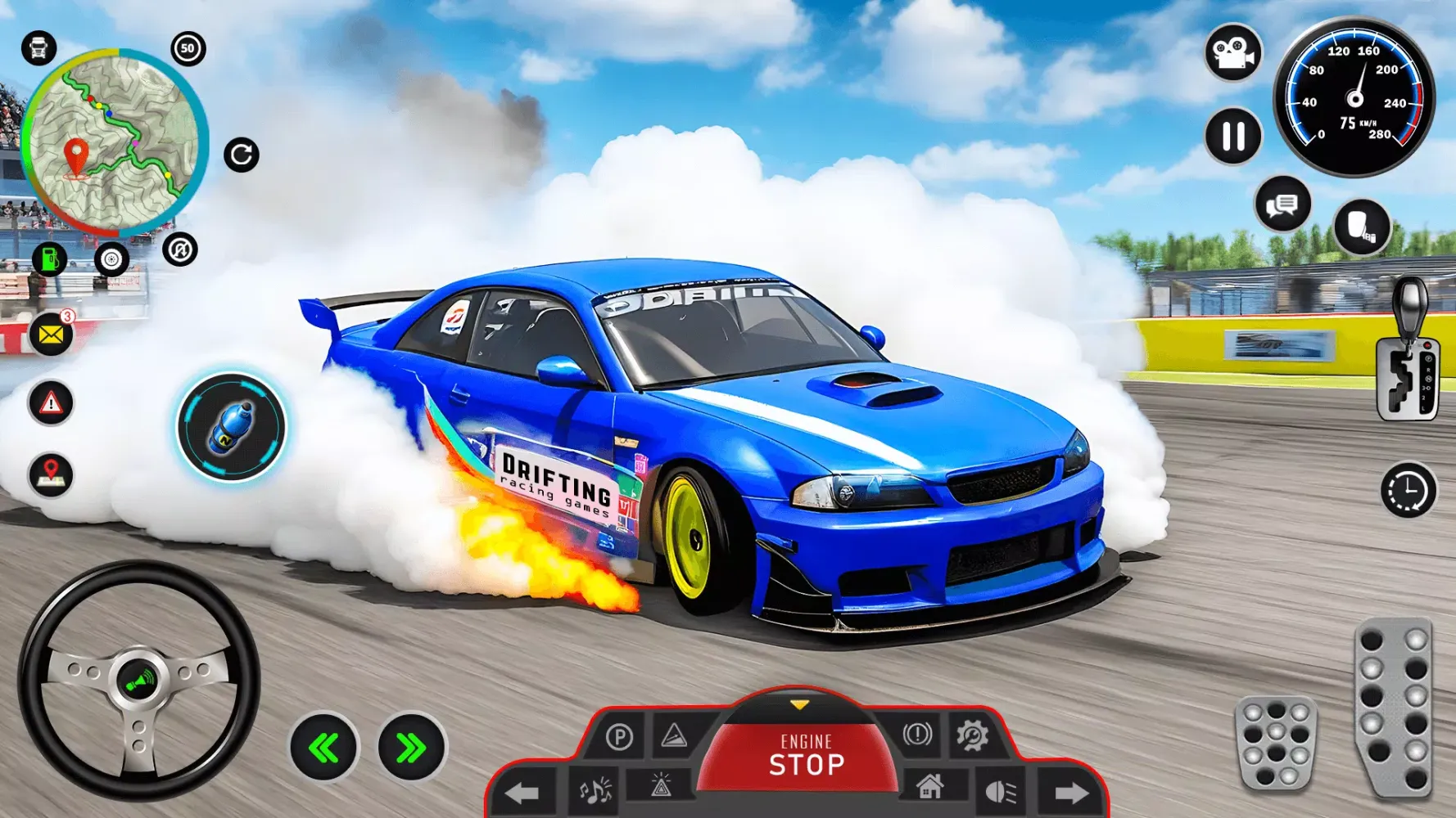 Captures d'écran de Crazy Drift Car Racing Game