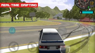 ภาพหน้าจอของ Drift Car: Real Driving