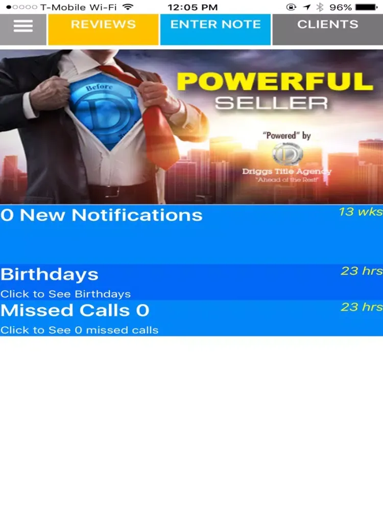Скриншоты Powerful Seller iPad 