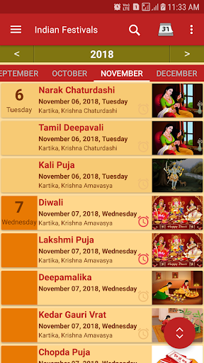 Hindu Calendar - Drik Panchang Screenshots4