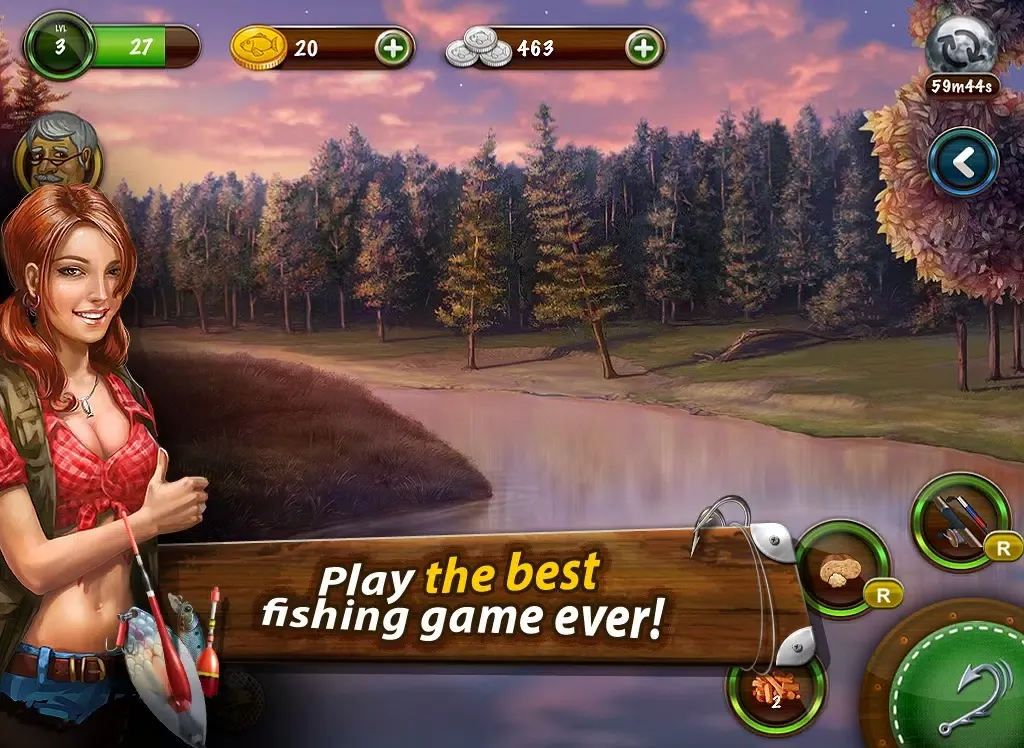 Ảnh chụp màn hình của Gone Fishing iPad 