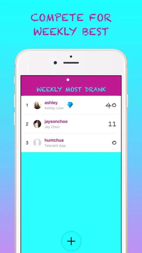 Thirst - Compete With Friends For Drinking Crown应用截图