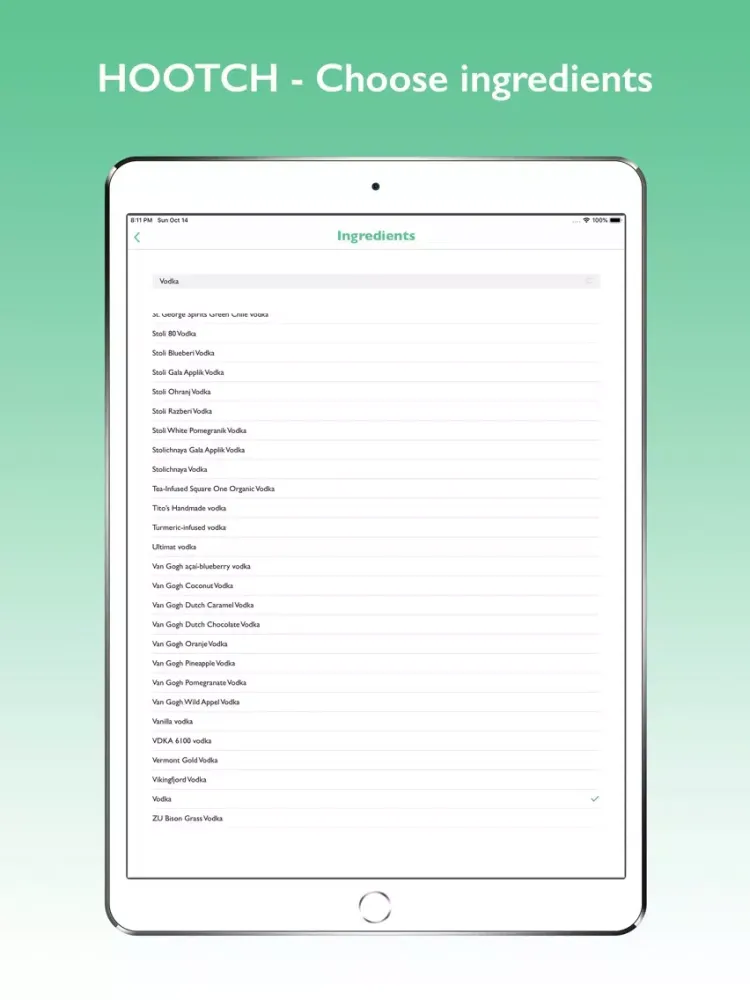 Ảnh chụp màn hình của HOOTCH - Make it from home iPad 