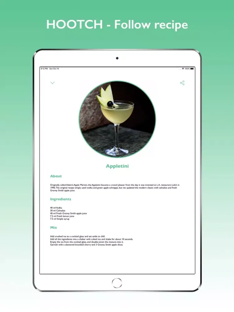 Ảnh chụp màn hình của HOOTCH - Make it from home iPad 