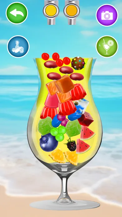 Screenshot di Sea Cocktail DIY Bubble Game