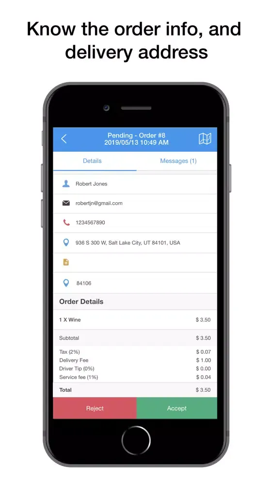Shoply Driver Screenshots