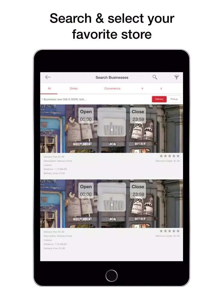 Скриншоты Shoply UK iPad 