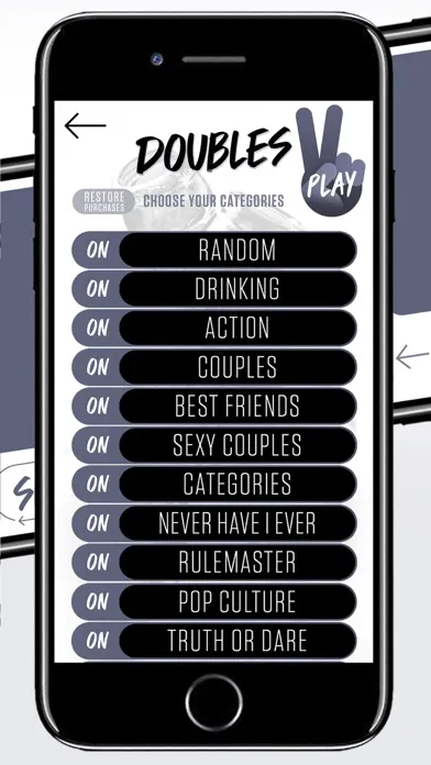 Capturas de pantalla de Doubles: Drinking Games for 2