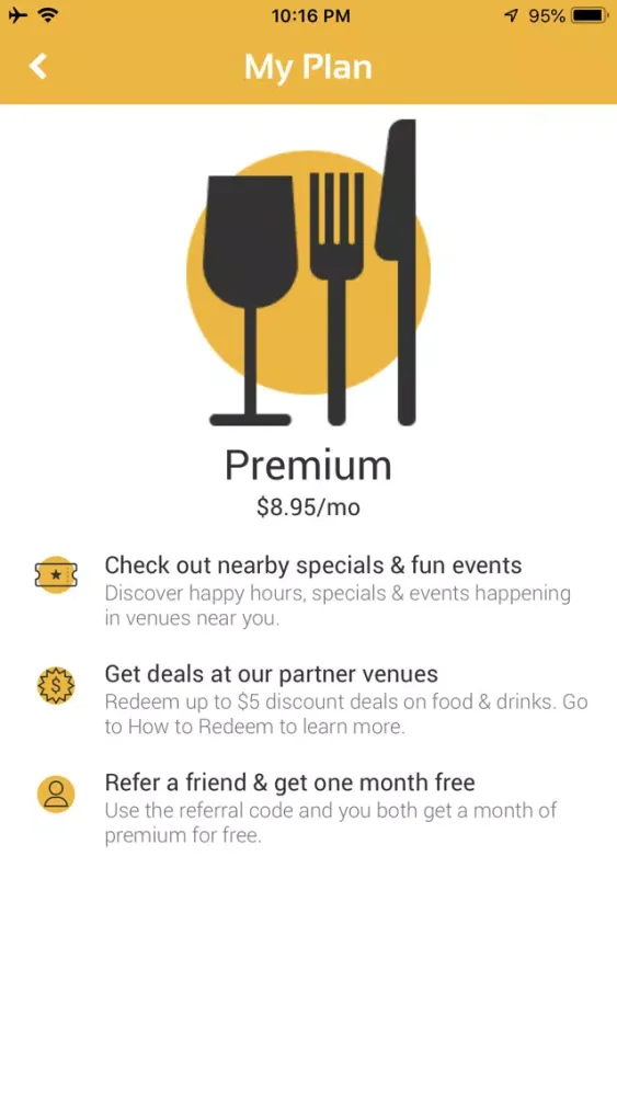 ภาพหน้าจอของ Drink Perfect: Deals Discovery