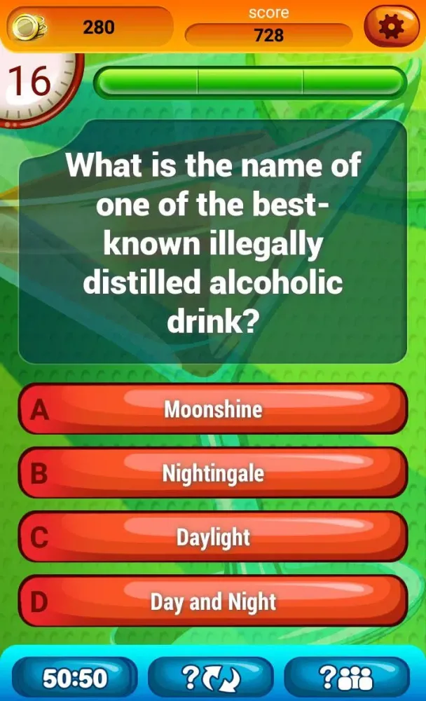 Drinks & Cocktails Trivia Quiz Screenshots