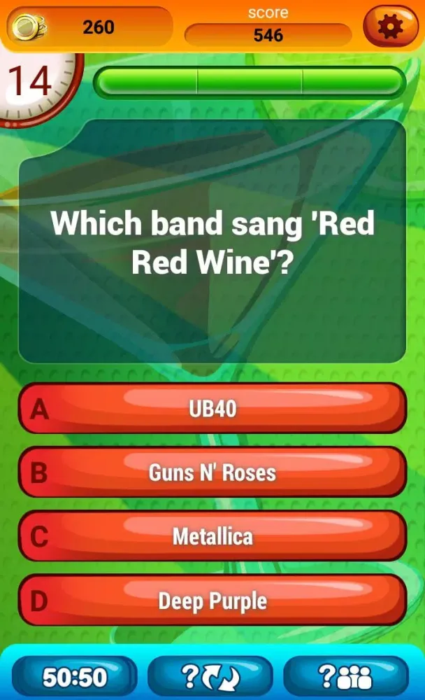 Drinks & Cocktails Trivia Quiz Screenshots