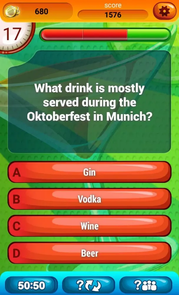 Drinks & Cocktails Trivia Quiz Screenshots