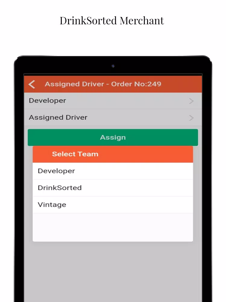 DS Merchant iPad  سکرین شاٹس