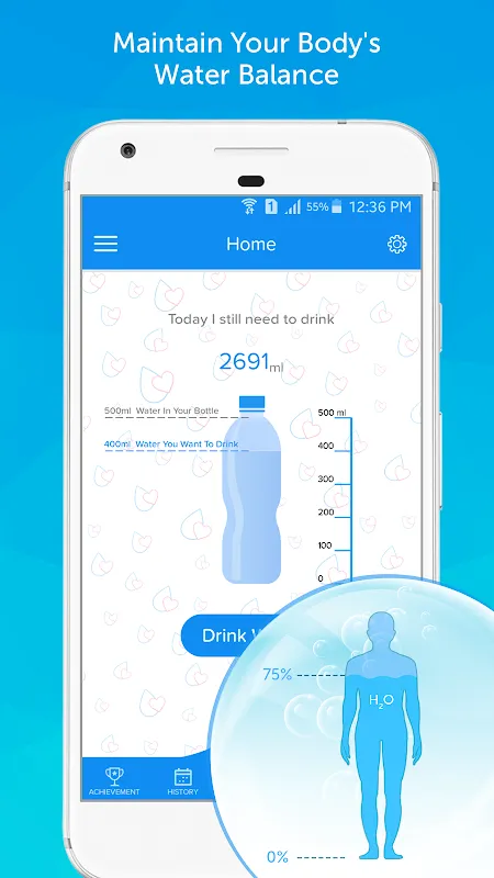 Drink Water Reminder Screenshots