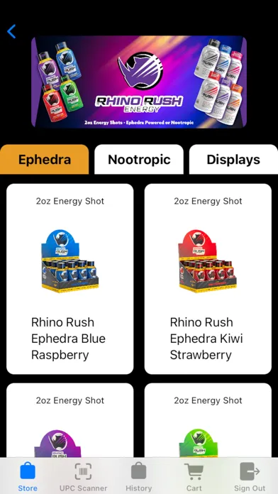 Zrzuty ekranu Drip Drop Distro