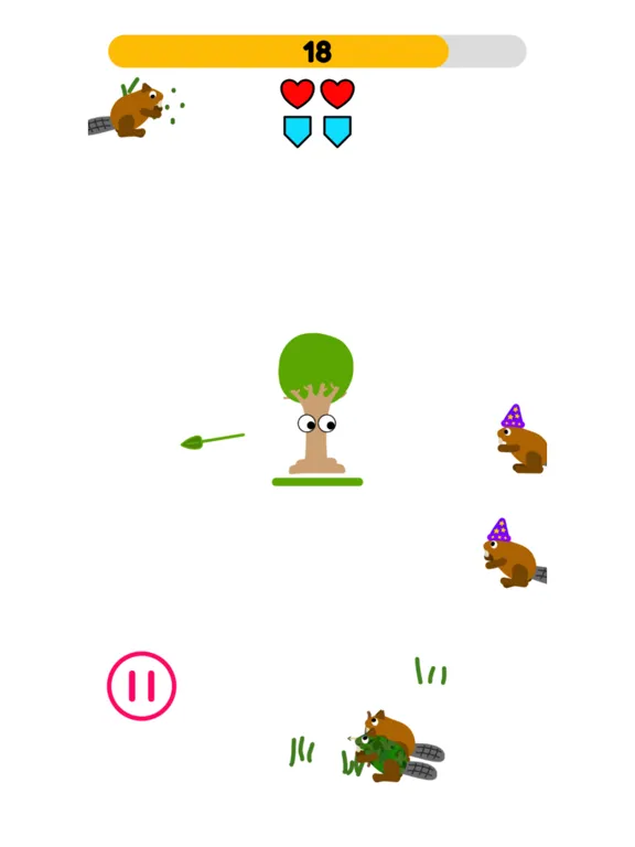 Скриншоты Tree vs Beaver iPad 