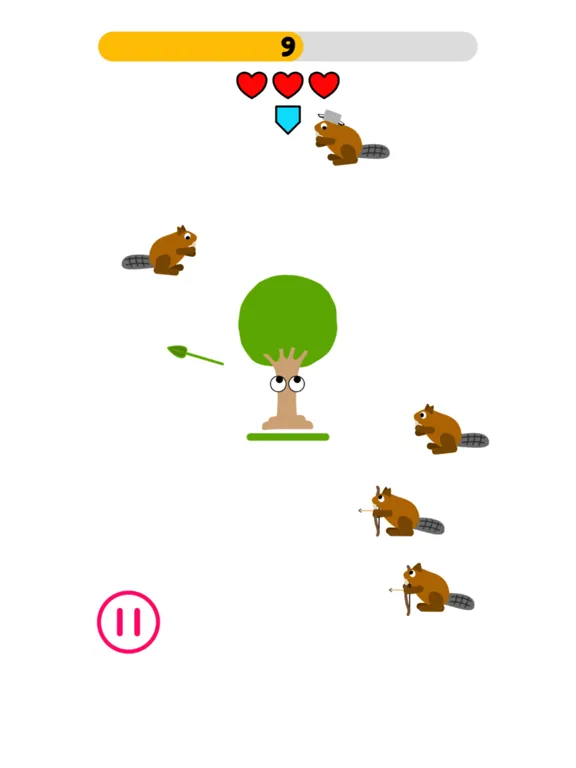 Скриншоты Tree vs Beaver iPad 