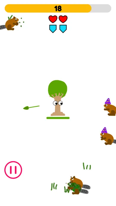 Скриншоты Tree vs Beaver