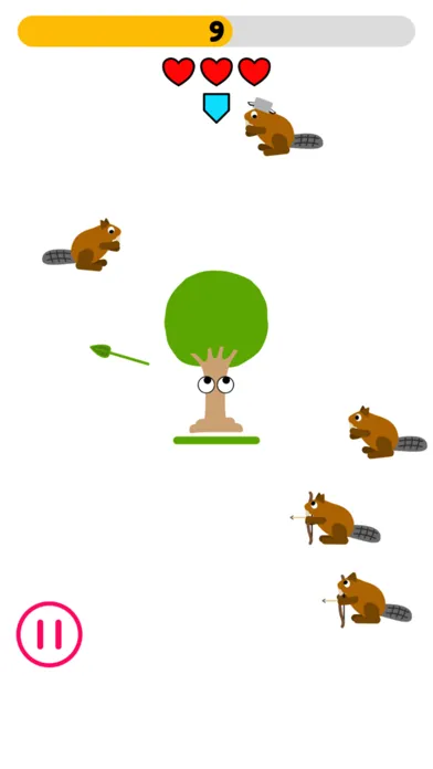Скриншоты Tree vs Beaver