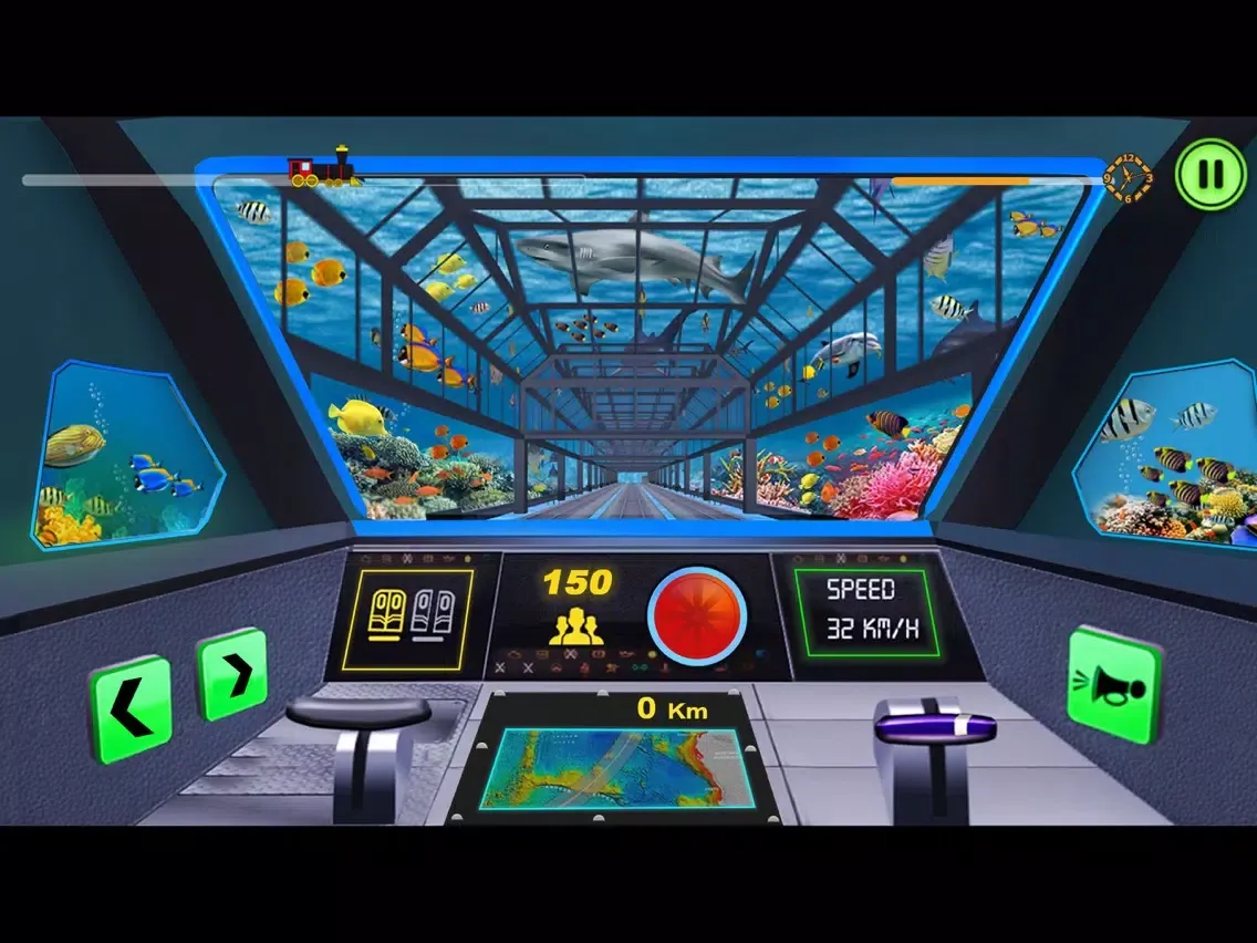 Train Driving Underwater iPad 應用截圖