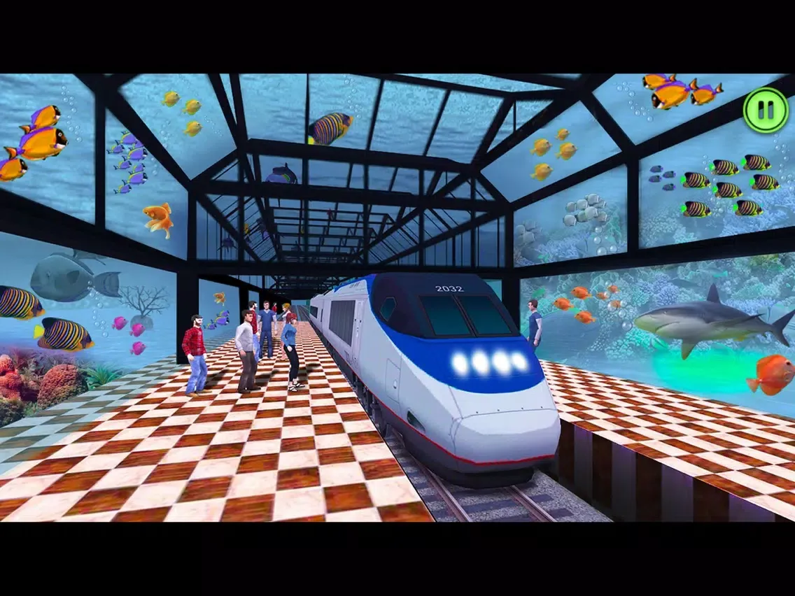 Train Driving Underwater iPad 應用截圖