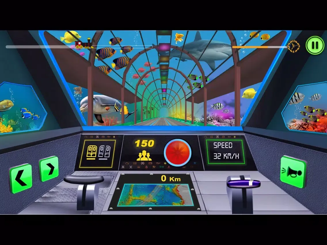 Train Driving Underwater iPad 應用截圖