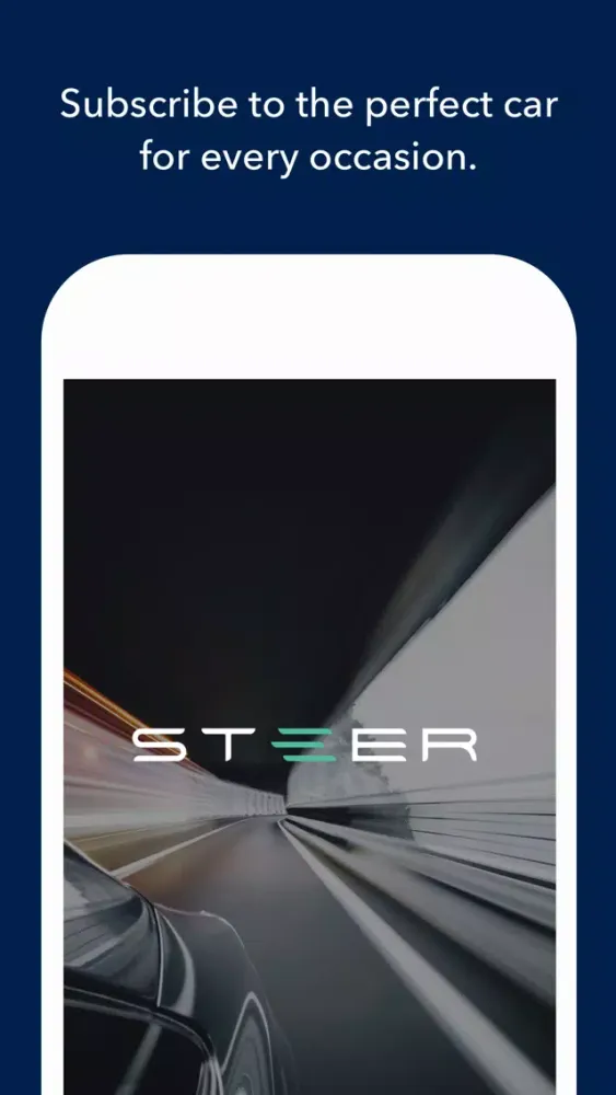 Capturas de tela do Steer Car Subscription