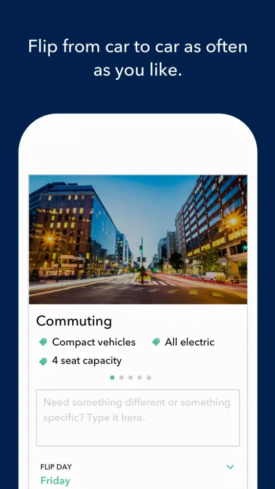 Capturas de tela do Steer Car Subscription