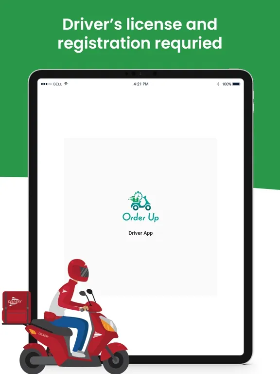 Order-Up Driver iPad 應用截圖