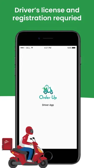 Order-Up Driver應用截圖