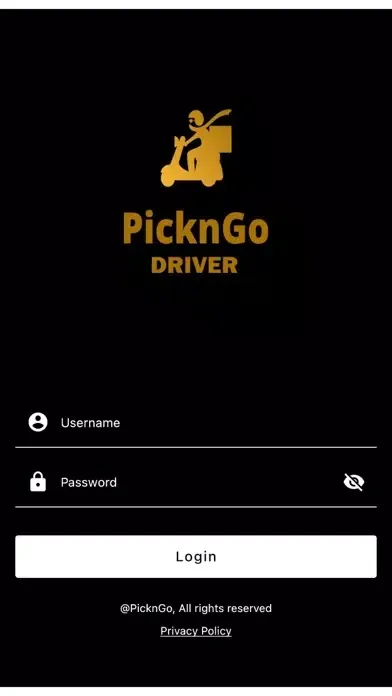 Captures d'écran de PicknGo Driver