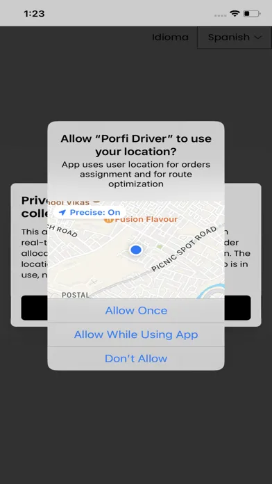 Porfi Driver Screenshots