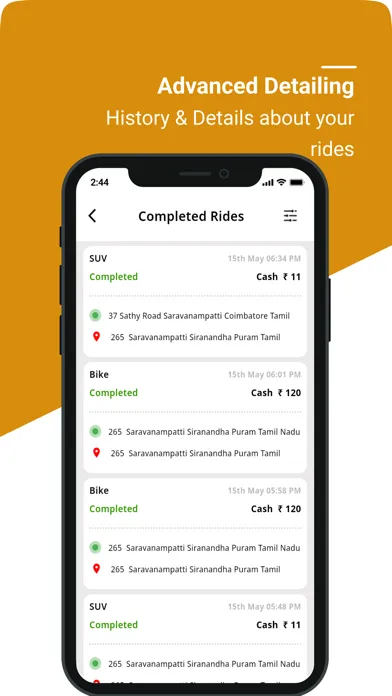 Скриншоты Tagxi Driver
