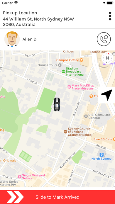 Ảnh chụp màn hình của Zippy CAB DRIVER App