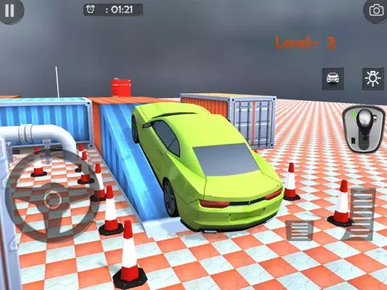 Ảnh chụp màn hình của Hard Driving Car parking iPad 