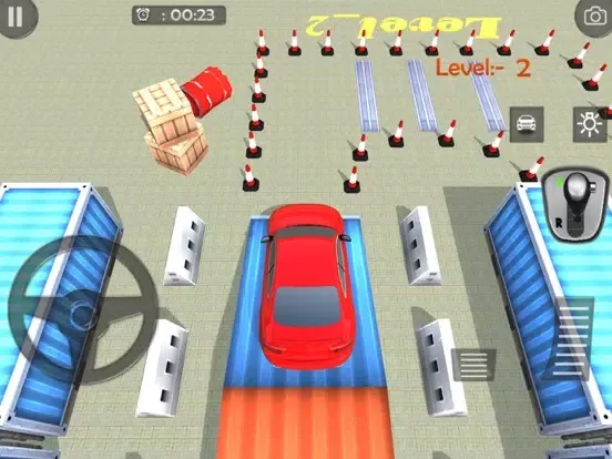 Ảnh chụp màn hình của Hard Driving Car parking iPad 