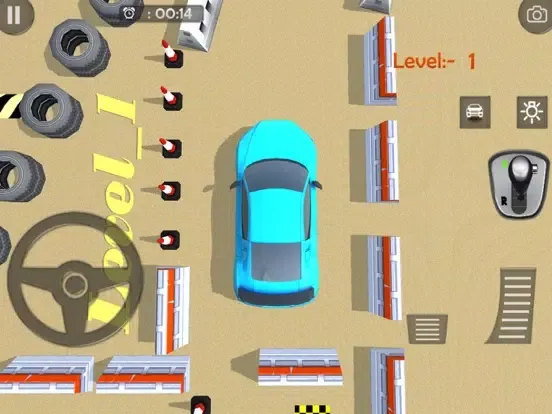 Ảnh chụp màn hình của Hard Driving Car parking iPad 
