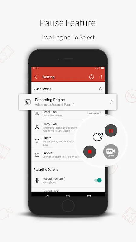 Zrzuty ekranu Game Screen Recorder