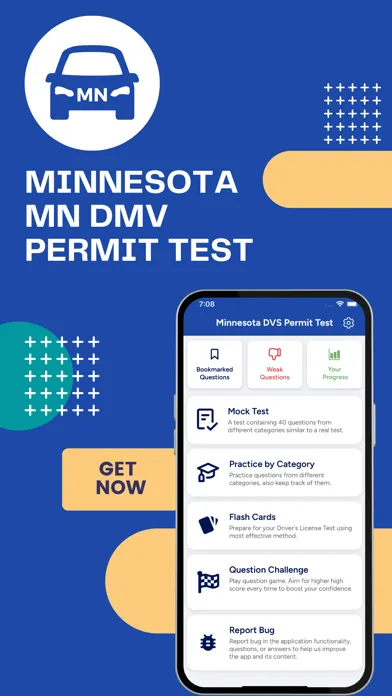 تصاویر Minnesota MN DMV Permit Test
