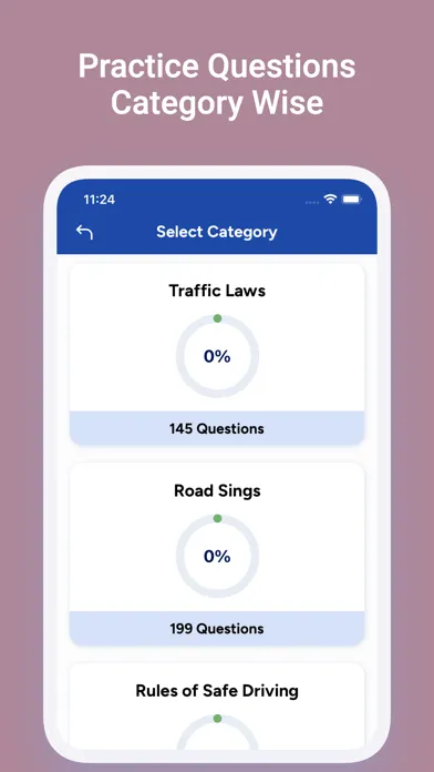NE DMV Driver's License Test स्क्रीनशॉट