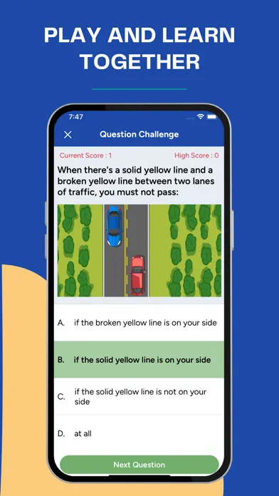NJ MVC Permit Practice Test Screenshots