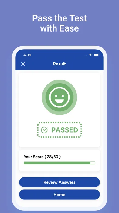 OR DMV Driver's License Test سکرین شاٹس