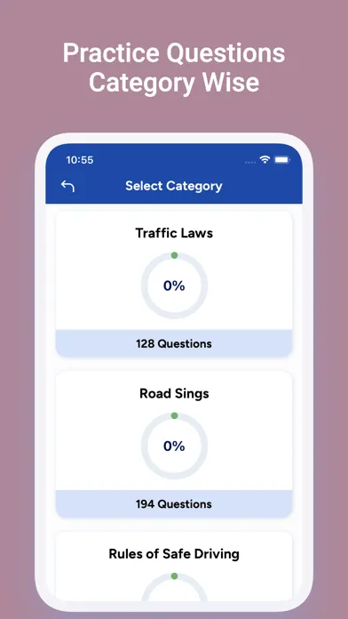 OR DMV Driver's License Test سکرین شاٹس