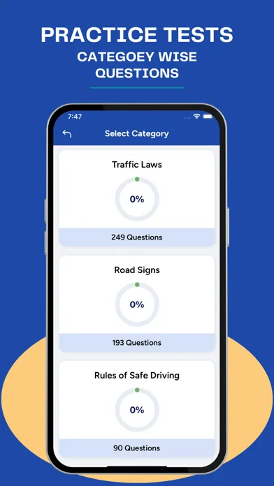 PennDOT Driver's License Test Screenshots