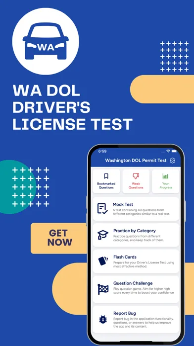 WA DOL Driver's License Test应用截图
