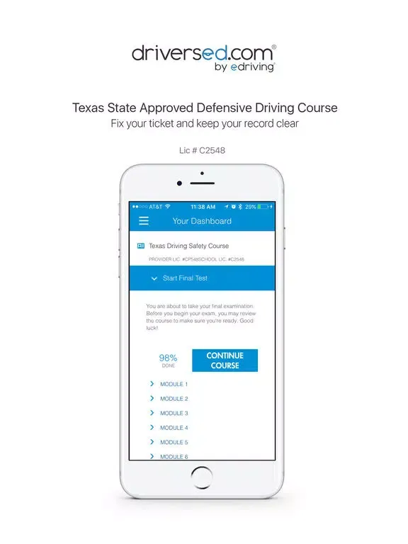 Defensive Driving iPad  स्क्रीनशॉट