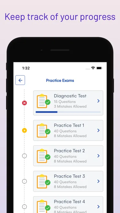 Скриншоты Arkansas DMV Drivers Test Prep