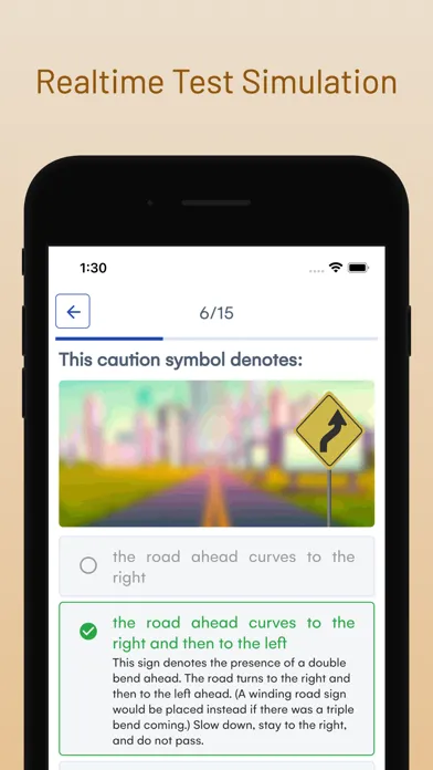 Скриншоты Arkansas DMV Drivers Test Prep