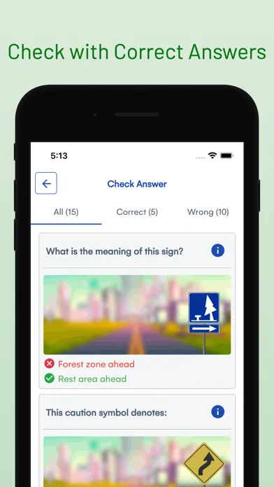 Maryland MVA Drivers Test Prep Screenshots
