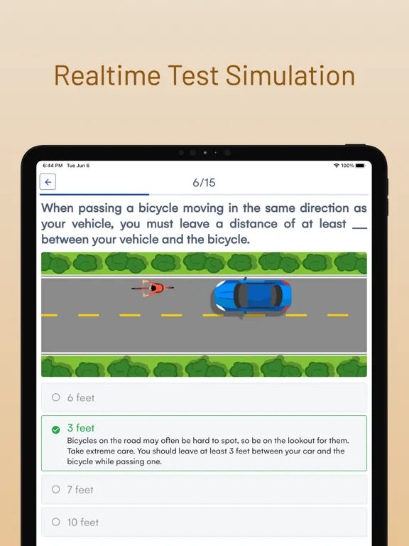 Zrzuty ekranu Michigan DMV Driver Test Prep iPad 